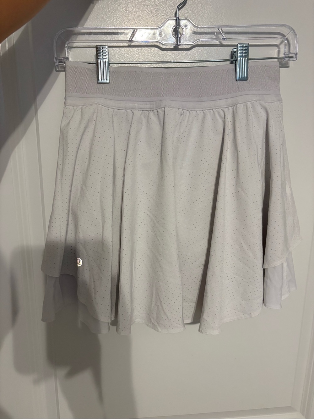 long white lululemon skirt